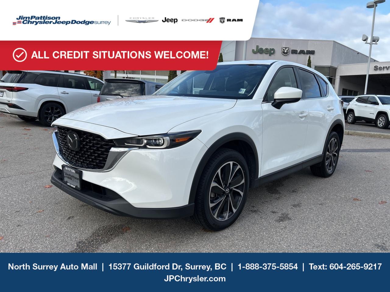 Used 2022 Mazda CX-5 GS AWD ULTRA LOW KMS for sale in Surrey, BC