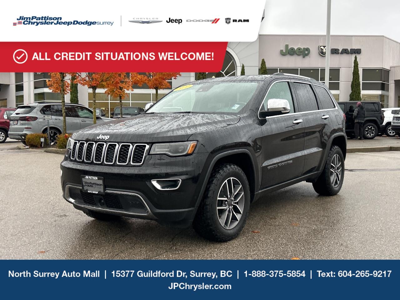Used 2021 Jeep Grand Cherokee LIMITED 4X4 for sale in Surrey, BC