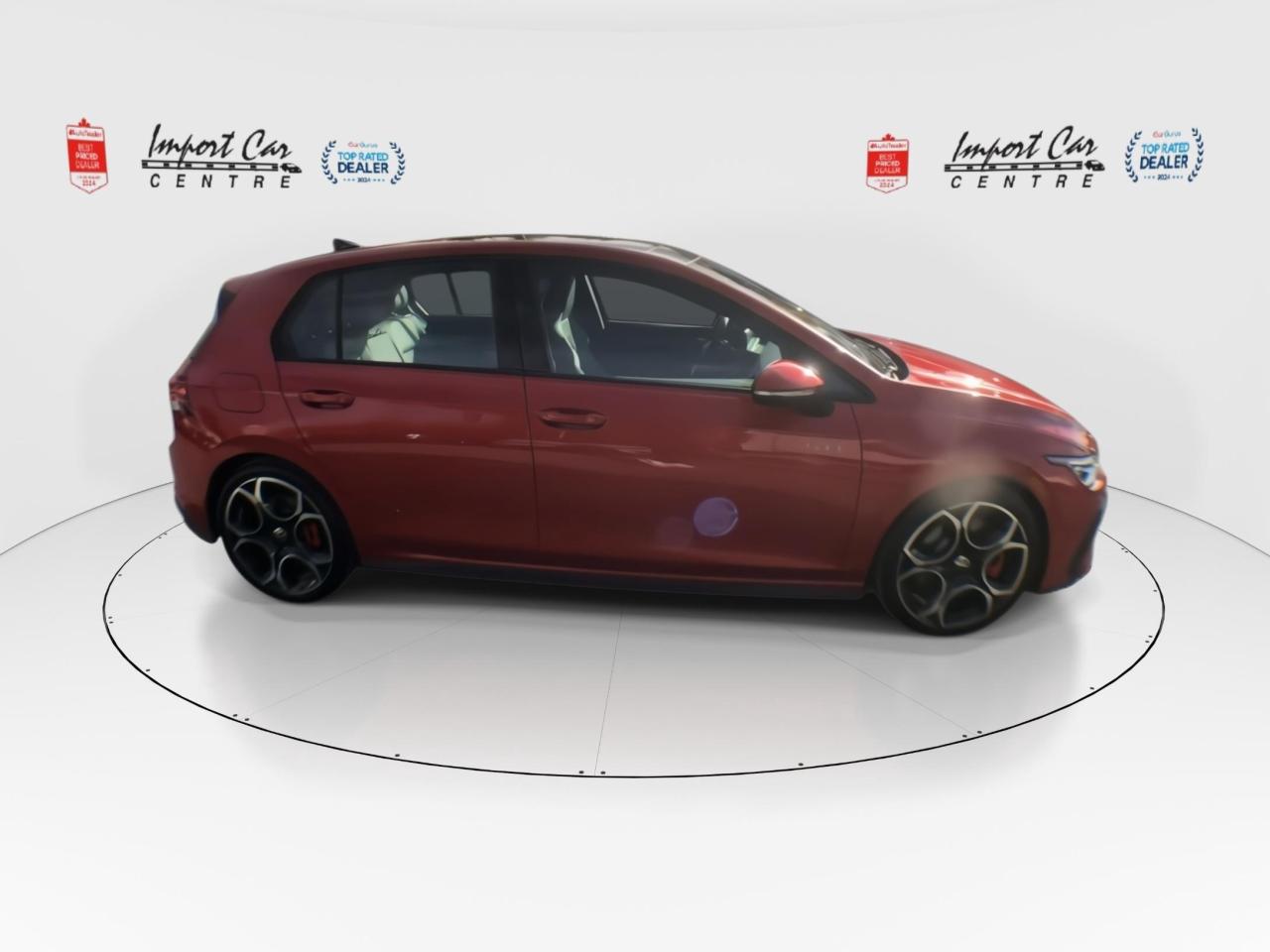 2025 Volkswagen Golf GTI Autobahn LIKE NEW!!  OPTIONAL LEATHER AND KING RED Photo