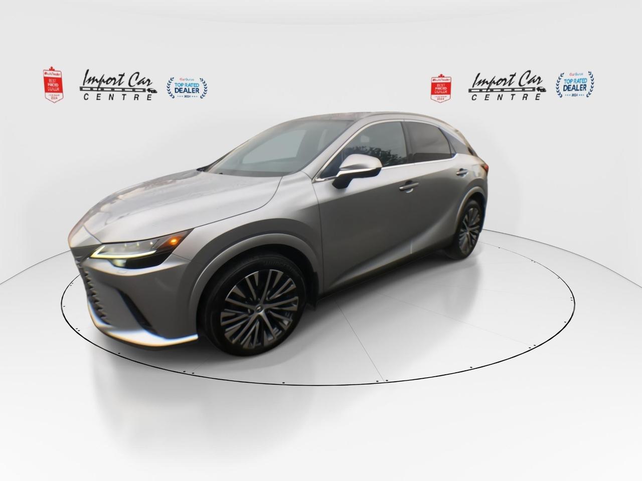 2023 Lexus RX 350H HYBRID, ULTRA LUXURY, HUDS, PANO. ROOF, NAVI, HTD Photo3