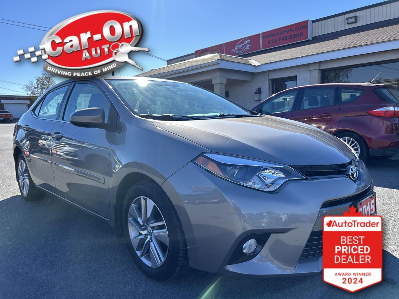 Used 2015 Toyota Corolla LE ECO PREMIUM |HTD LEATHER |SUNROOF |NAV | ALLOYS for sale in Ottawa, ON