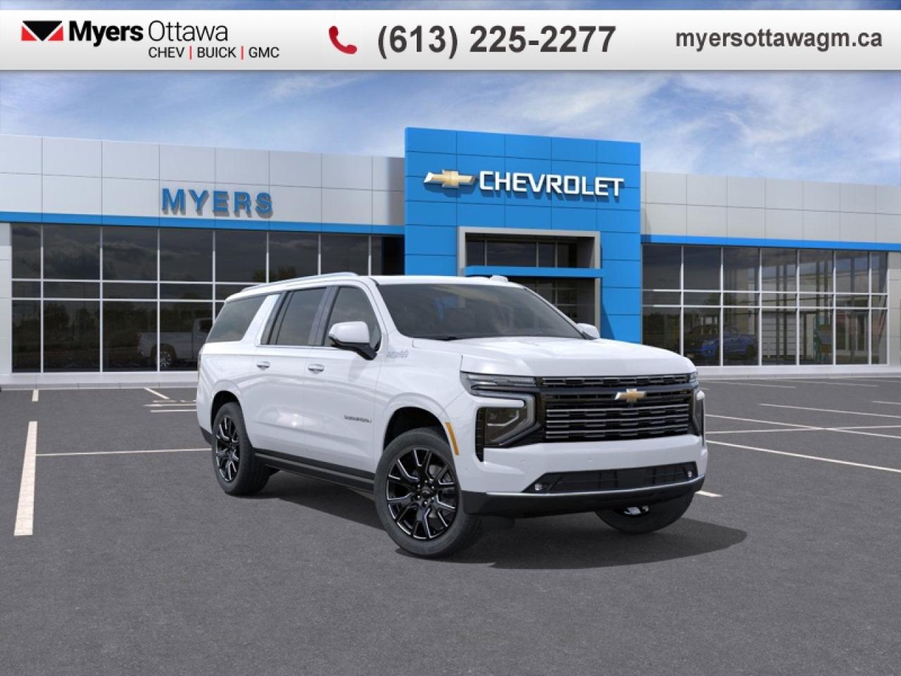 New 2026 Chevrolet Suburban High Country  - Leather Seats for sale in Ottawa, ON