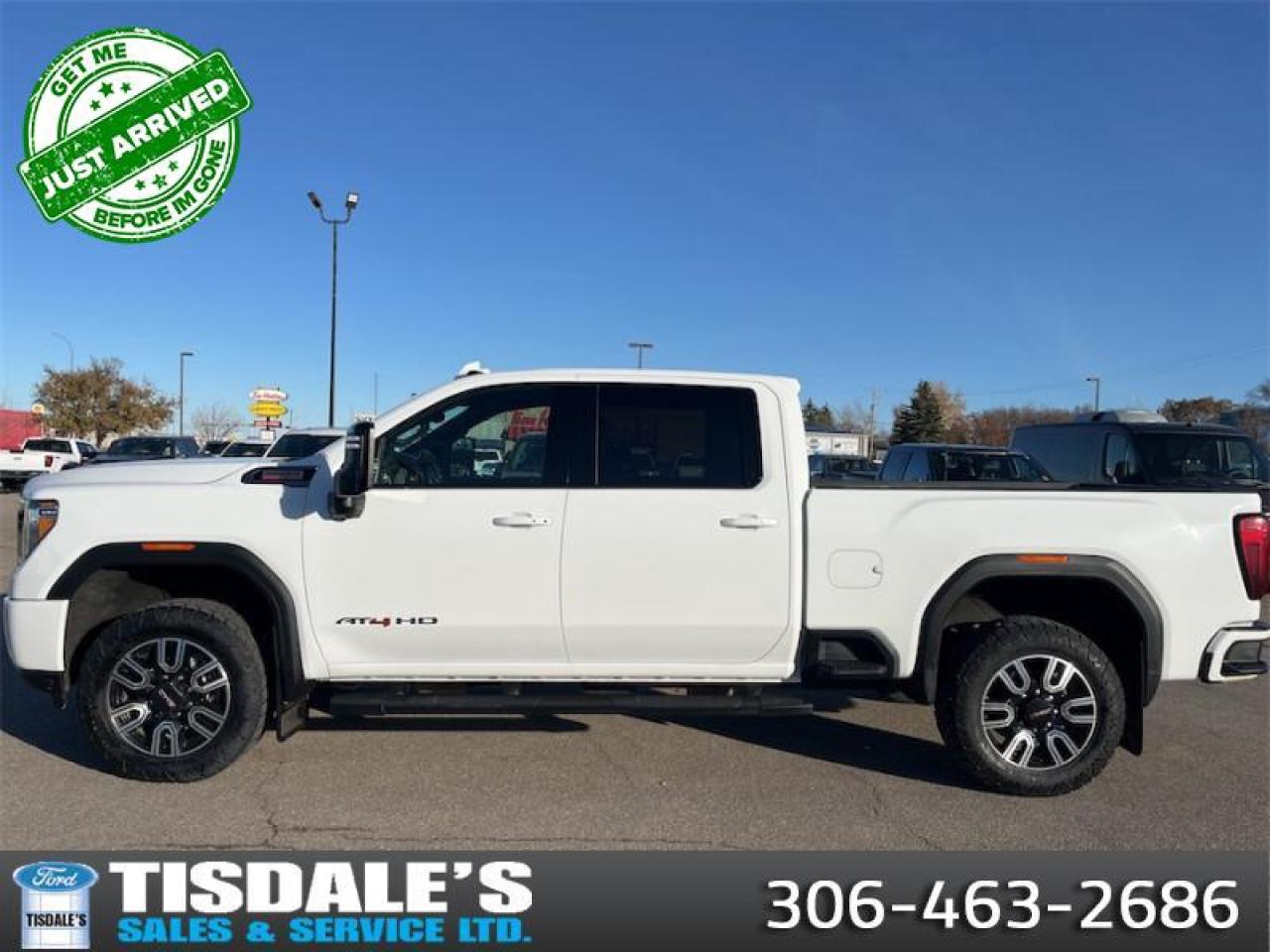 Used 2023 GMC Sierra 2500 HD AT4  - Leather Seats -  Cooled Seats for sale in Kindersley, SK