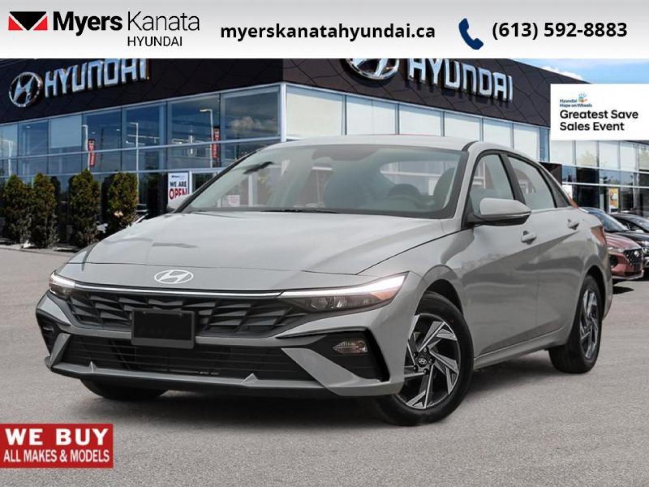 New 2026 Hyundai Elantra Luxury  - $113.02 /Wk for sale in Kanata, ON