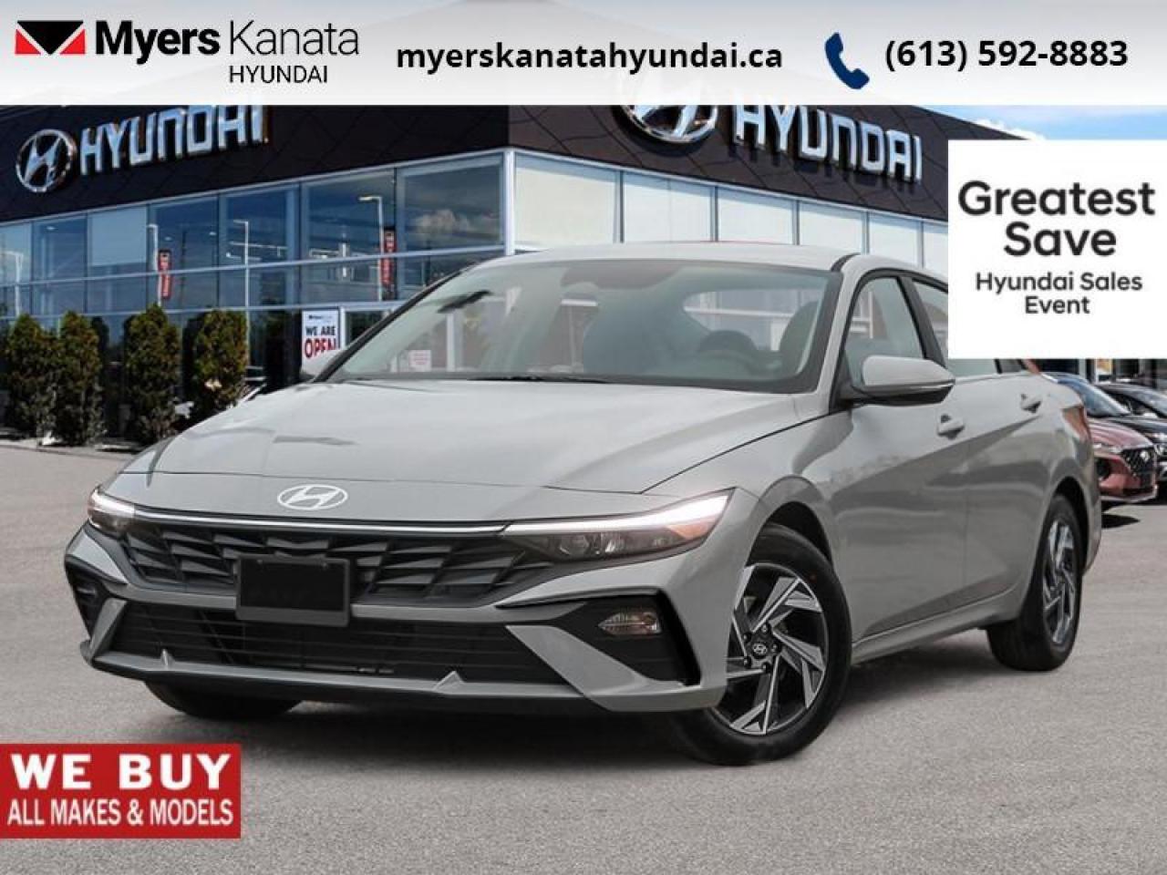 New 2026 Hyundai Elantra Luxury  - $113.02 /Wk for sale in Kanata, ON