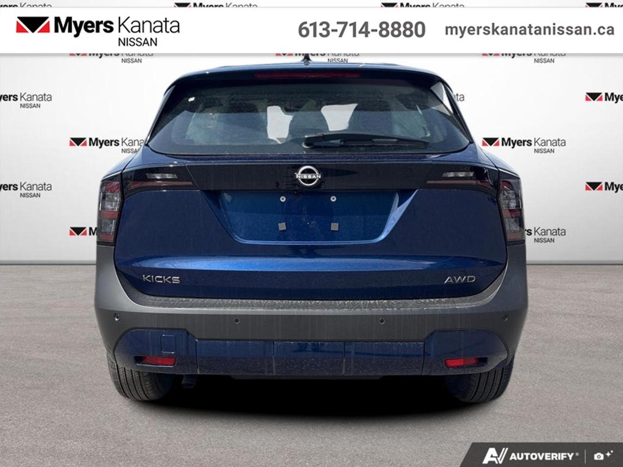 2026 Nissan Kicks S AWD  - Heated Seats - $227 B/W Photo