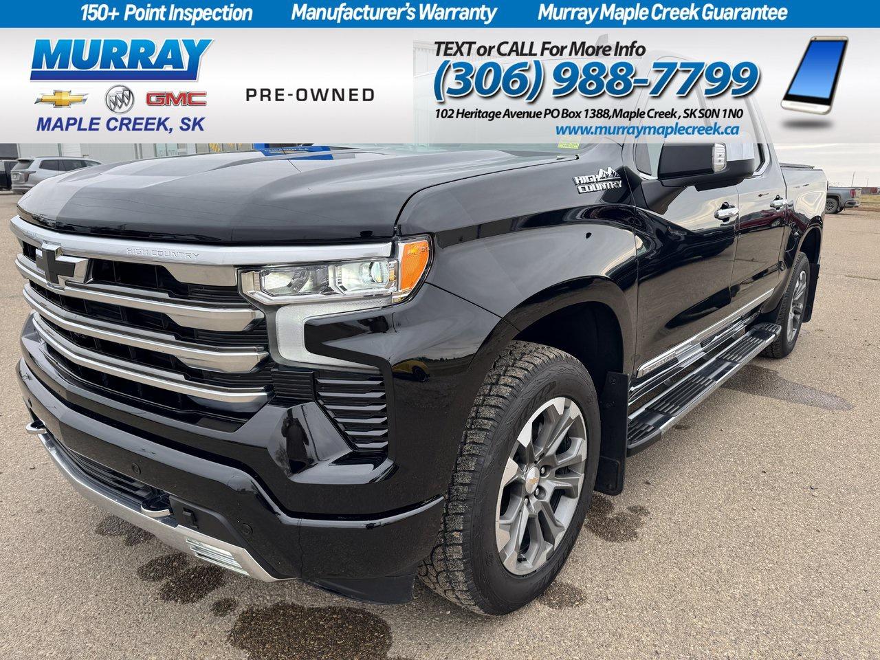 Used 2024 Chevrolet Silverado 1500 High Country for sale in Maple Creek, SK