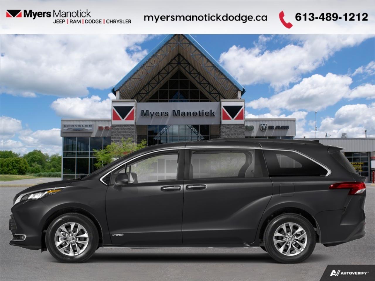 Used 2021 Toyota Sienna LE 8-Passenger  - Heated Seats for sale in Ottawa, ON