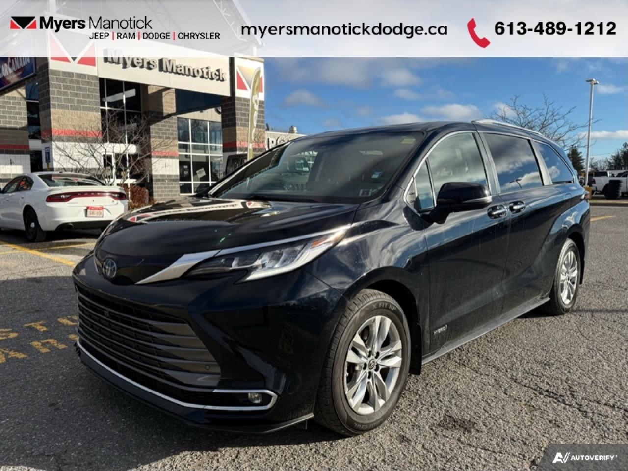 Used 2021 Toyota Sienna Limited 7-Passenger AWD  - Heated Seats for sale in Ottawa, ON
