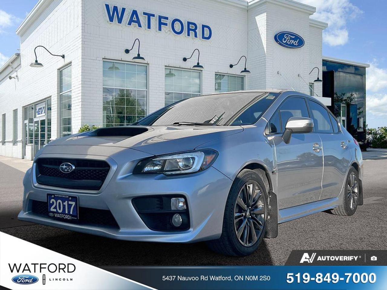 Used 2017 Subaru WRX 4dr Sdn Sport-tech Man for sale in Watford, ON