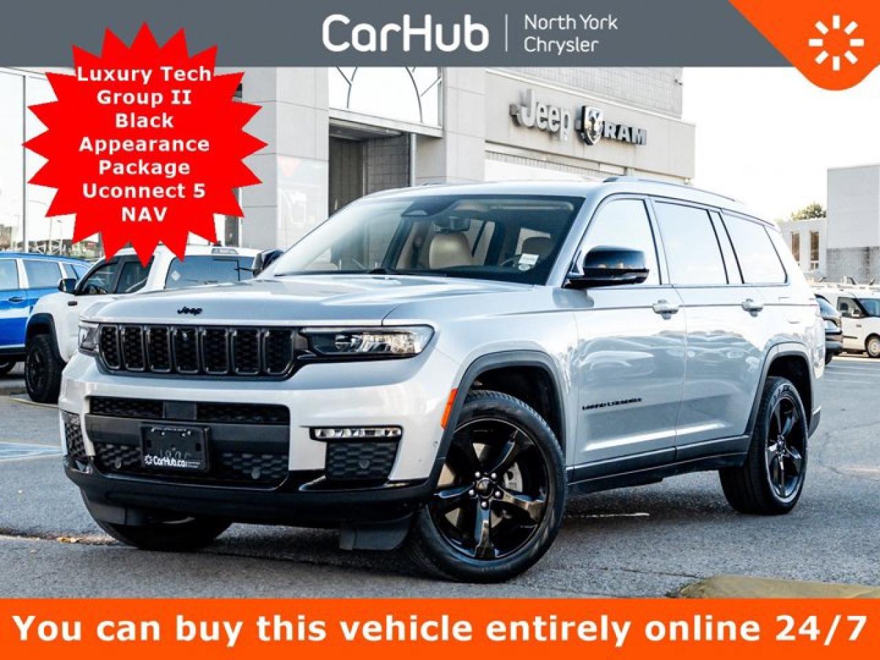 Used 2022 Jeep Grand Cherokee L Limited Luxury Tech Group II  Black Appearance Package for sale in Thornhill, ON
