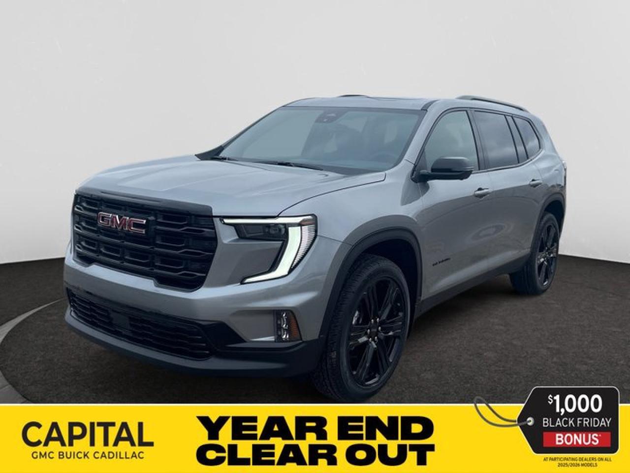 New 2026 GMC Acadia Elevation AWD for sale in Regina, SK