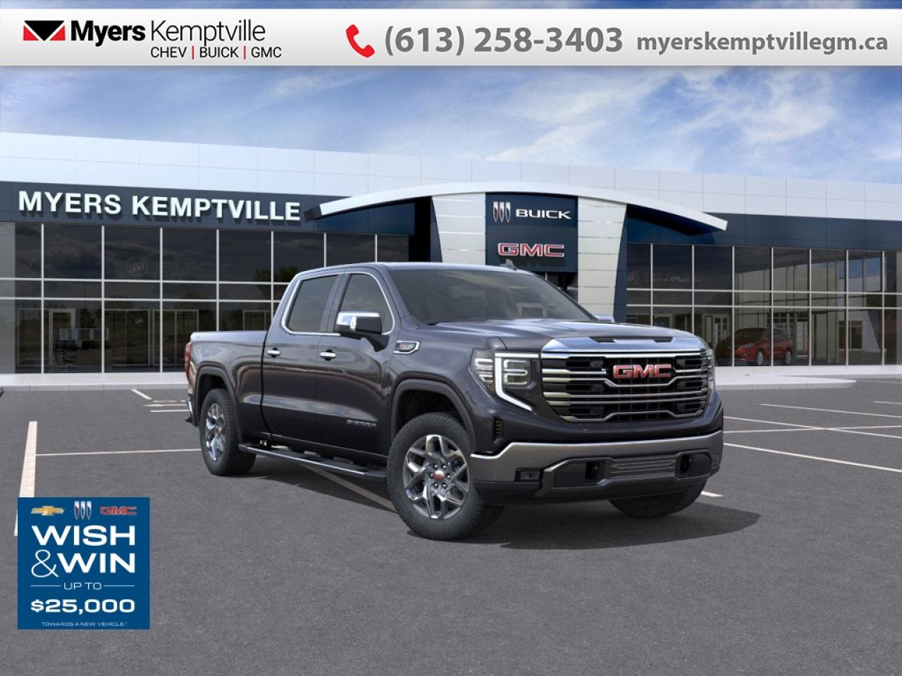 New 2026 GMC Sierra 1500 SLT  - Leather Seats - Running Boards for sale in Kemptville, ON
