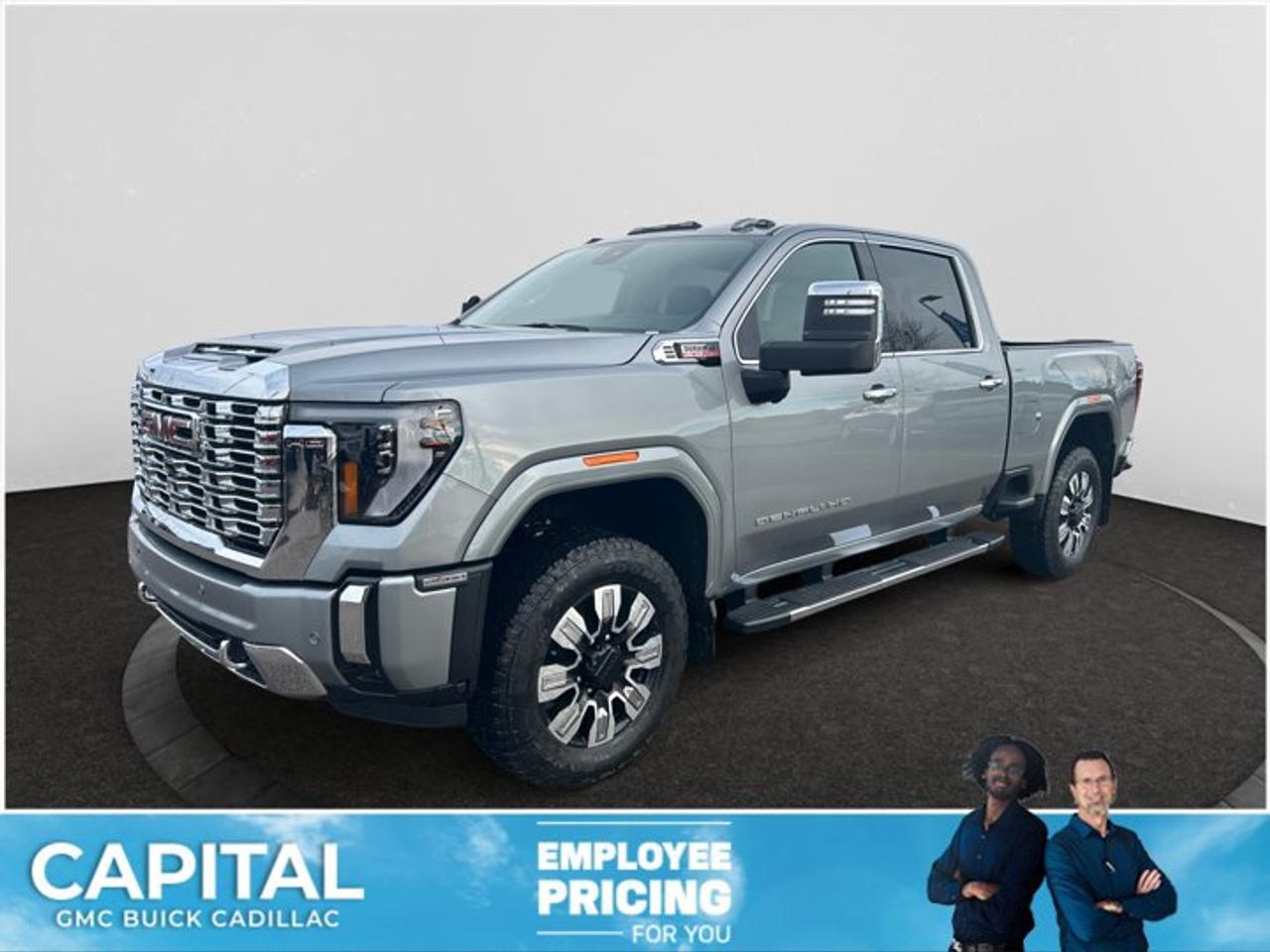 This 2026 GMC Sierra 2500HD in Sterling Metallic is equipped with 4WD and Turbocharged Diesel V8 6.6L/ engine.Check out this vehicles pictures, features, options and specs, and let us know if you have any questions. Helping find the perfect vehicle FOR YOU is our only priority.P.S...Sometimes texting is easier. Text (or call) 306-801-9090 for fast answers at your fingertips!Dealer License #914248Disclaimer: All prices are plus taxes & fees. See dealer for Details. Dealer Permit # 914248 See dealer for Details.