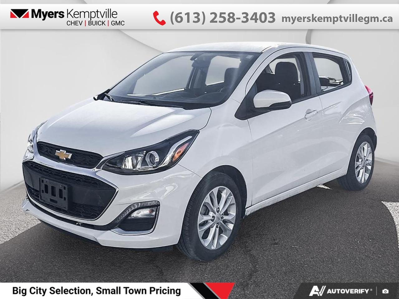Used 2021 Chevrolet Spark LT  - Aluminum Wheels -  Cruise Control for sale in Kemptville, ON
