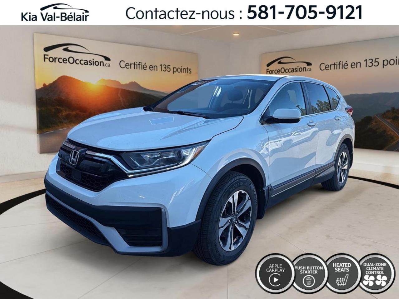 Used 2021 Honda CR-V LX *AWD *TURBO *190HP *A/C *CRUISE *CAMERA *SIEGES CHAUFF for sale in Québec, QC