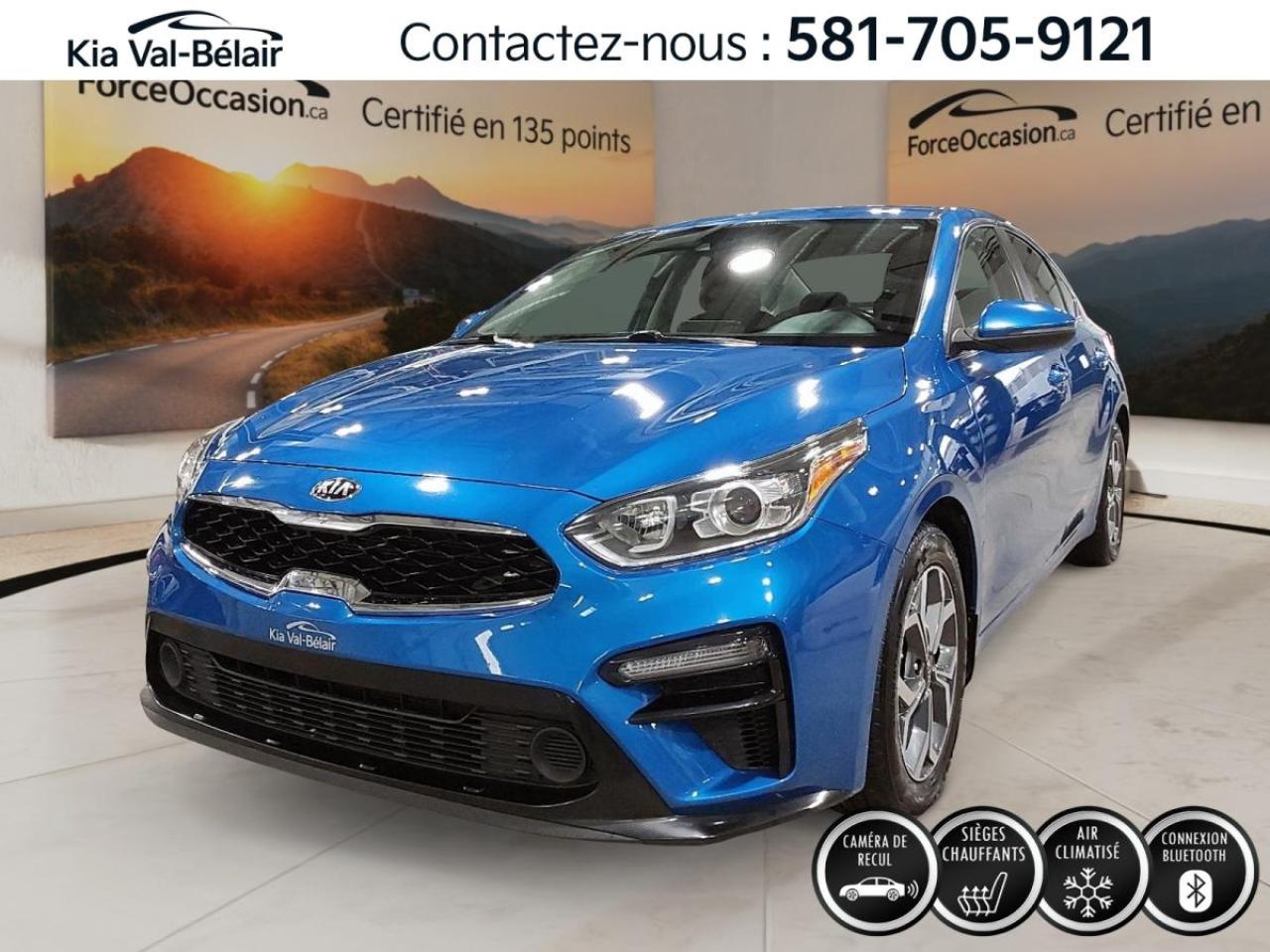 Used 2021 Kia Forte EX *A/C *CRUISE *CAMERA *CARPLAY *ANGLES MORTS *SIEGES/VOLANT CHAUFF for sale in Québec, QC