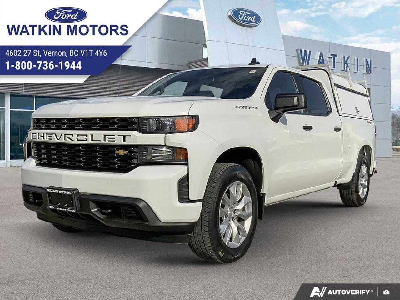 Used 2022 Chevrolet Silverado 1500 4X4 CUSTOM for sale in Vernon, BC