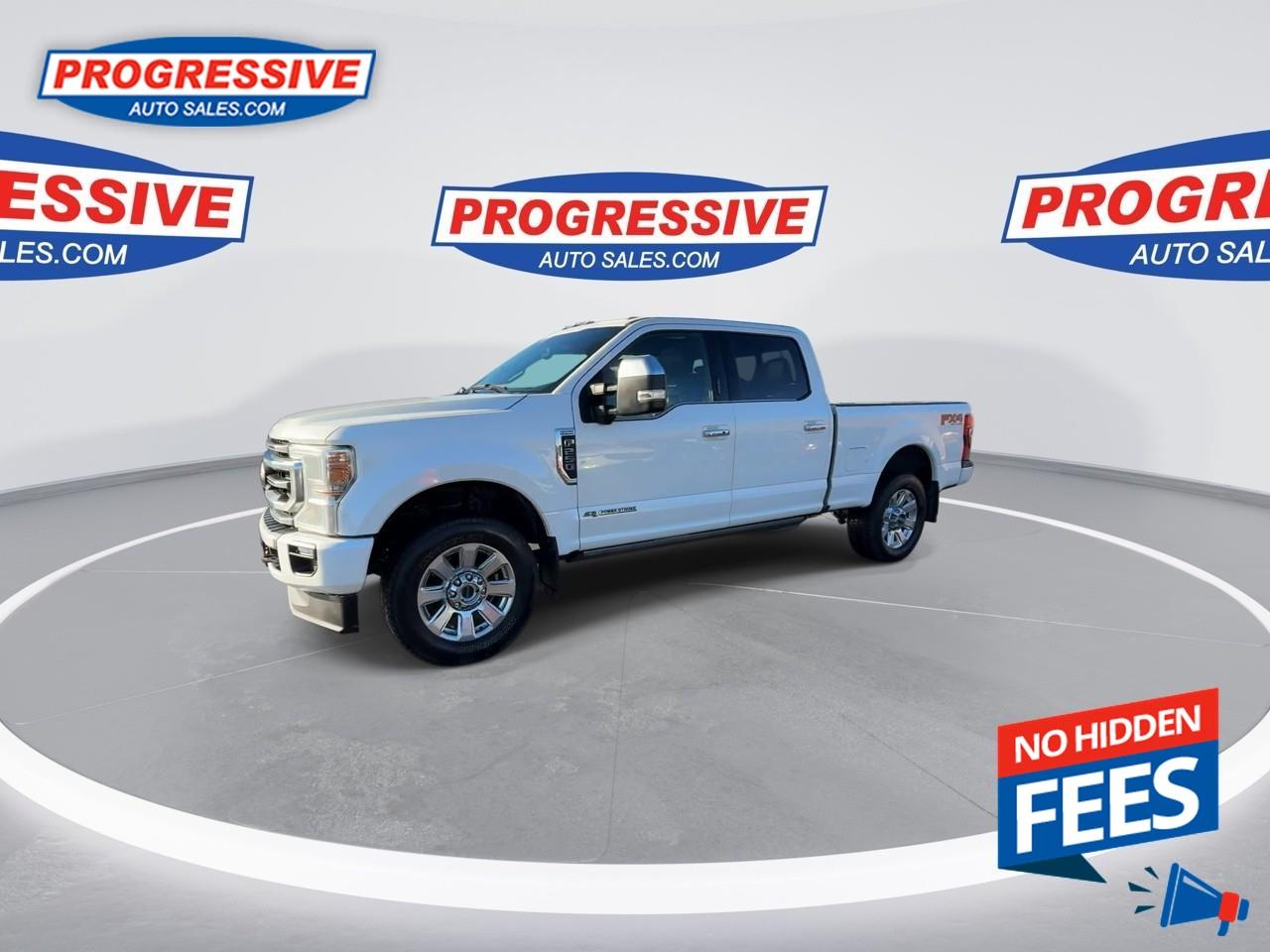 2022 Ford F-250 Platinum - Navigation Photo