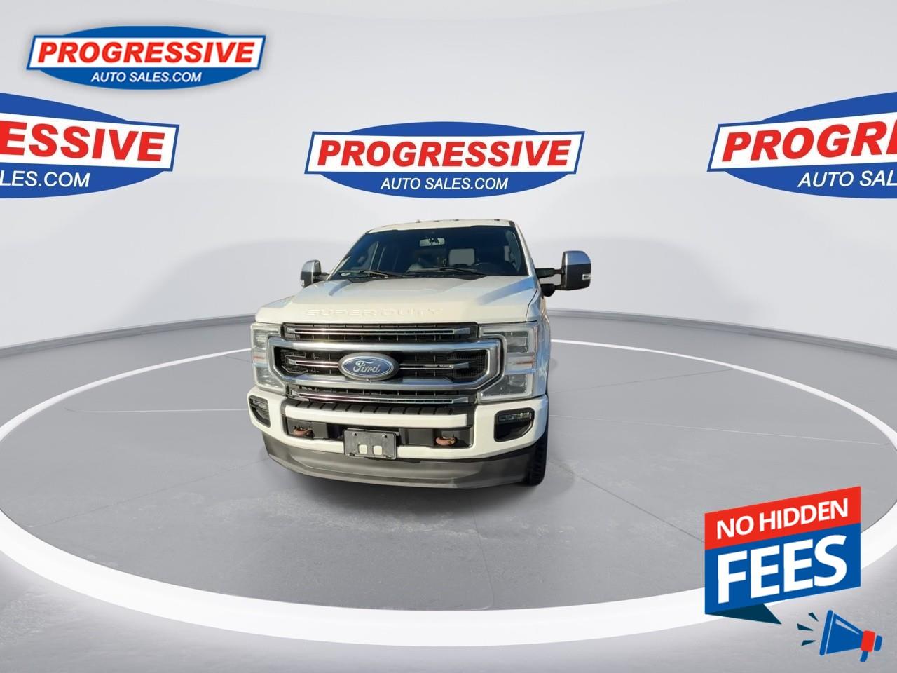 2022 Ford F-250 Platinum - Navigation Photo