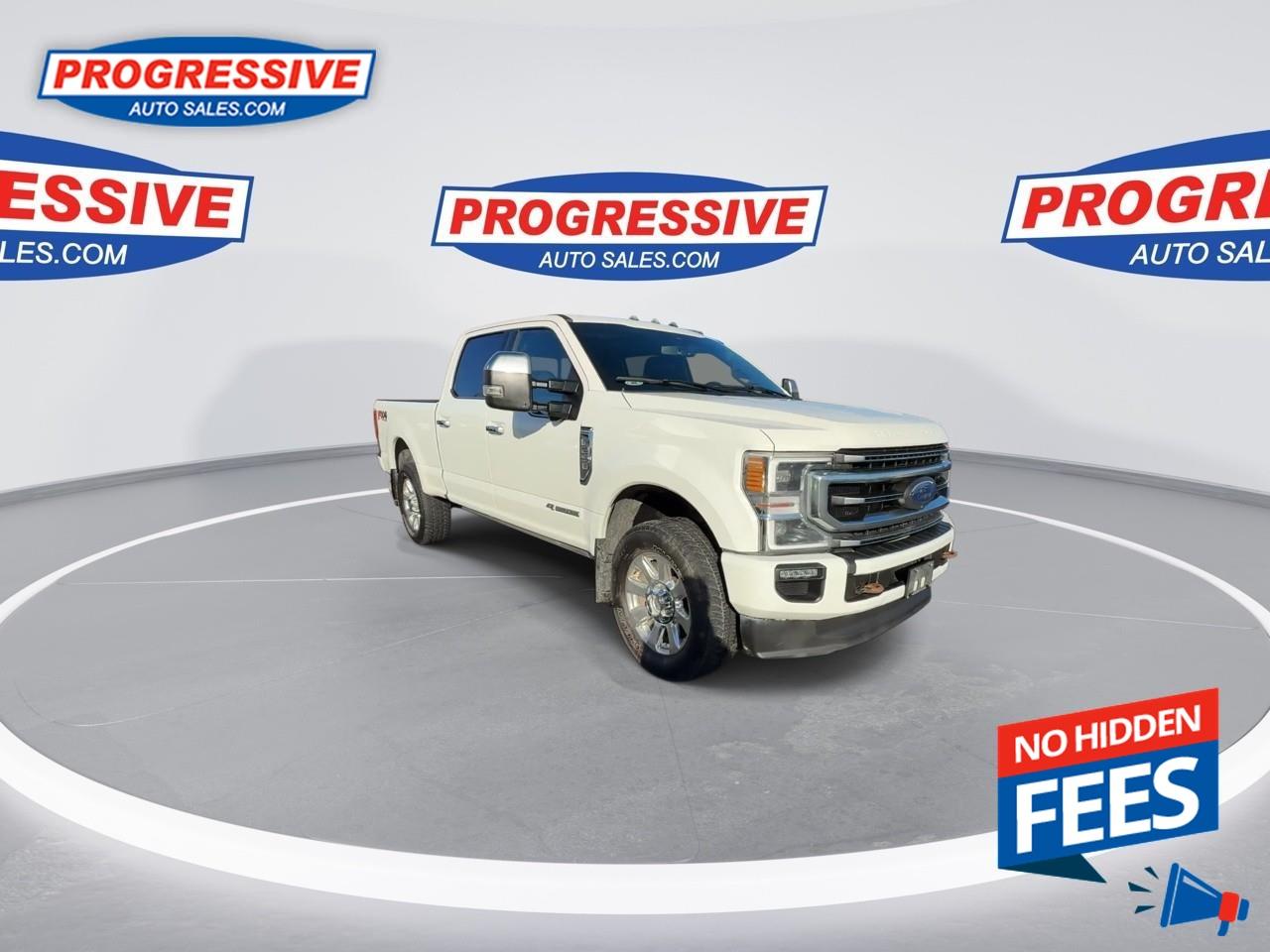 2022 Ford F-250 Platinum - Navigation Photo