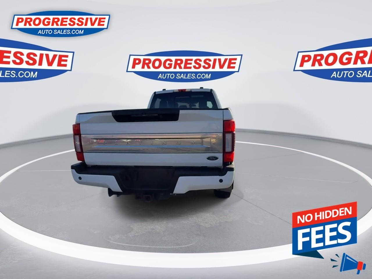 2022 Ford F-250 Platinum - Navigation Photo