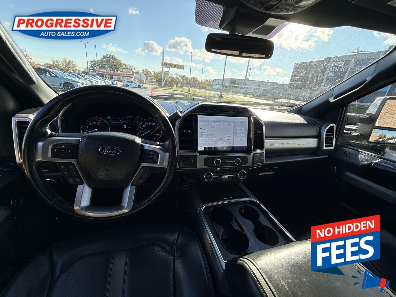 2022 Ford F-250 Platinum - Navigation Photo