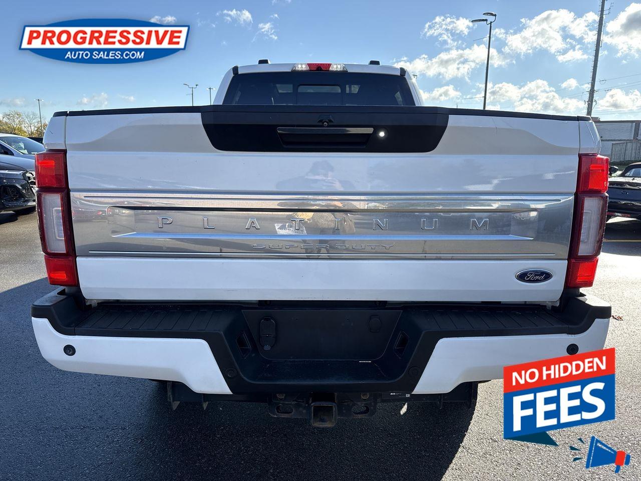 2022 Ford F-250 Platinum - Navigation Photo