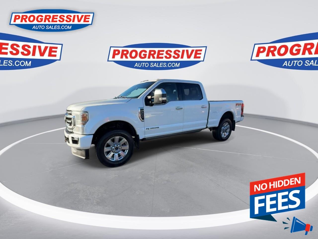 2022 Ford F-250 Platinum - Navigation Photo