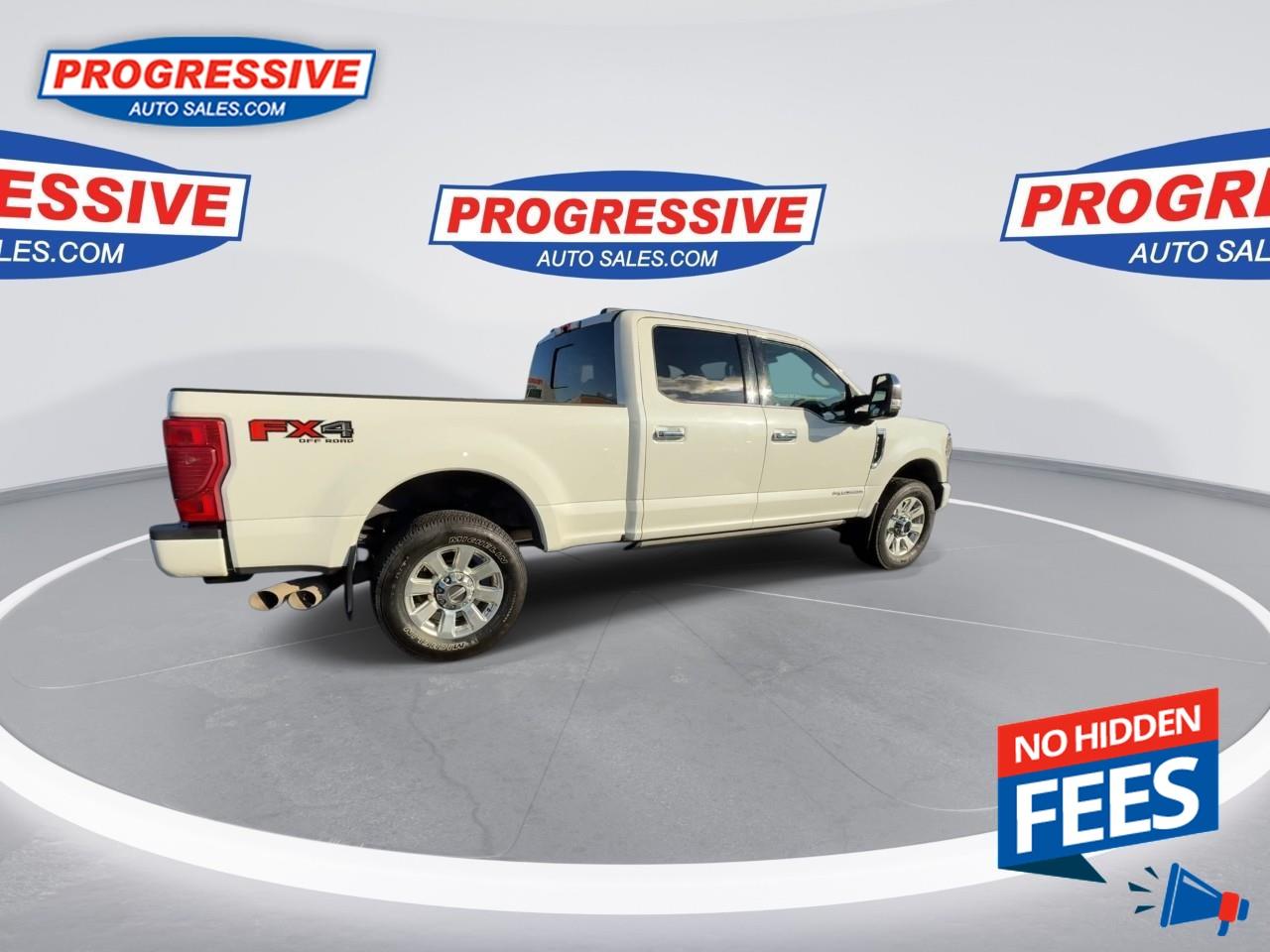 2022 Ford F-250 Platinum - Navigation Photo