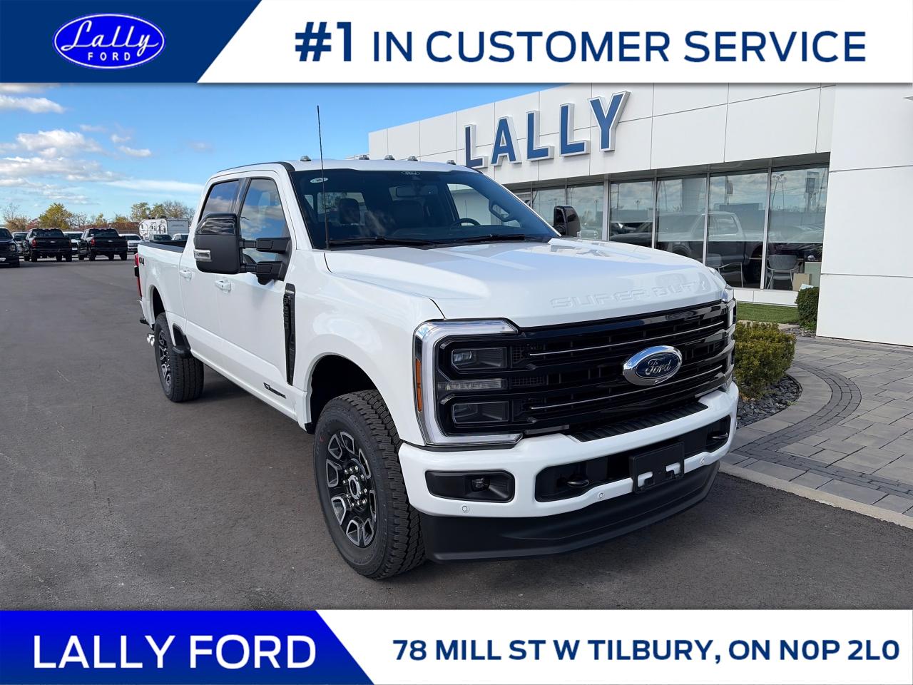 New 2026 Ford F-250 Platinum for sale in Tilbury, ON