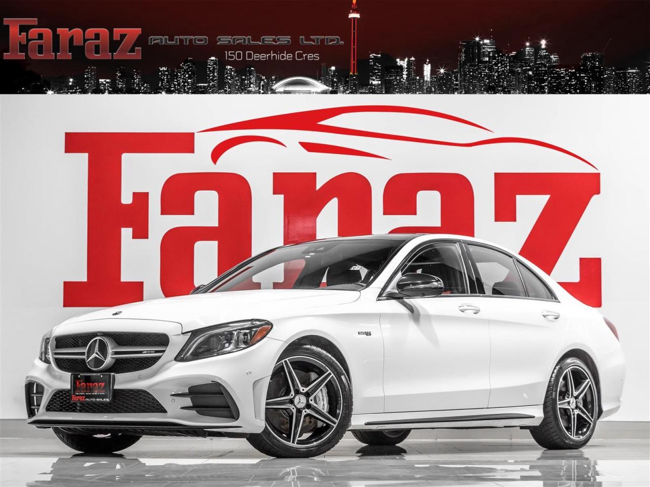 2021 Mercedes-Benz C43 AMG C 43|NIGHT PKG|BURMESTER|360CAM|BLINDSPOT|DIGITAL DASH Photo