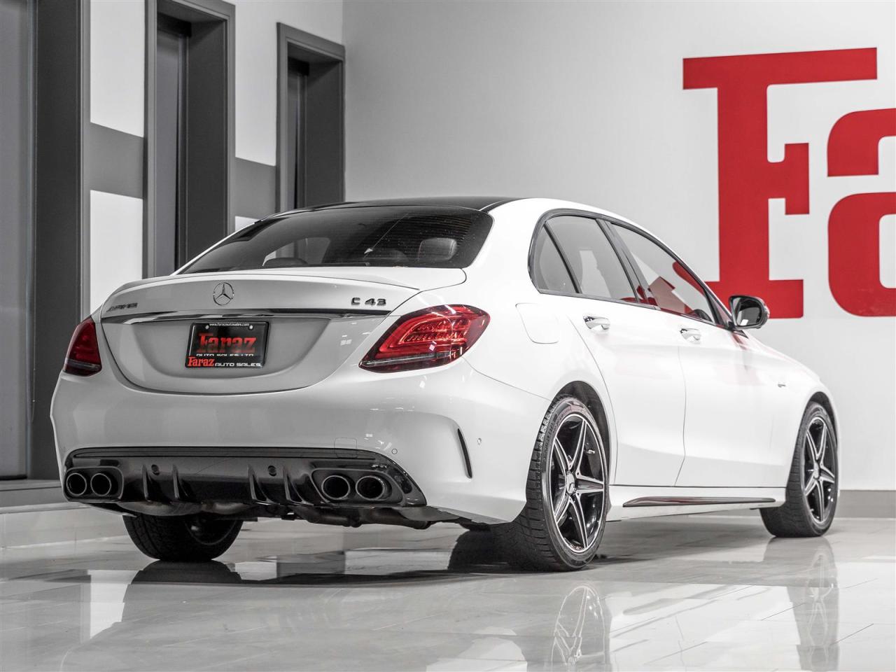 2021 Mercedes-Benz C43 AMG C 43|NIGHT PKG|BURMESTER|360CAM|BLINDSPOT|DIGITAL DASH Photo2