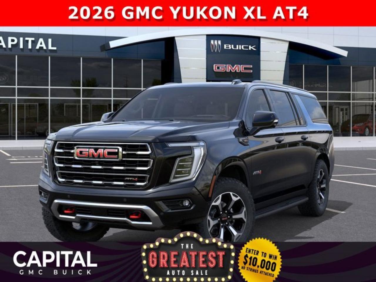 New 2026 GMC Yukon XL AT4 4WD for sale in Edmonton, AB