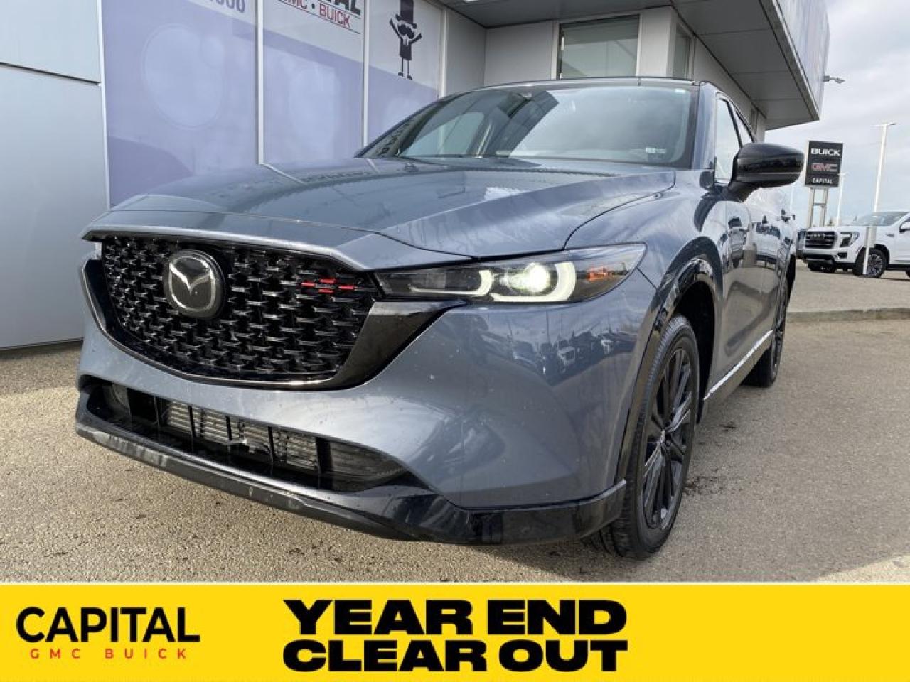 Used 2023 Mazda CX-5 Sport Design w/Turbo AWD * SUNROOF * BLACK PKG * RADAR CRUISE * for sale in Edmonton, AB