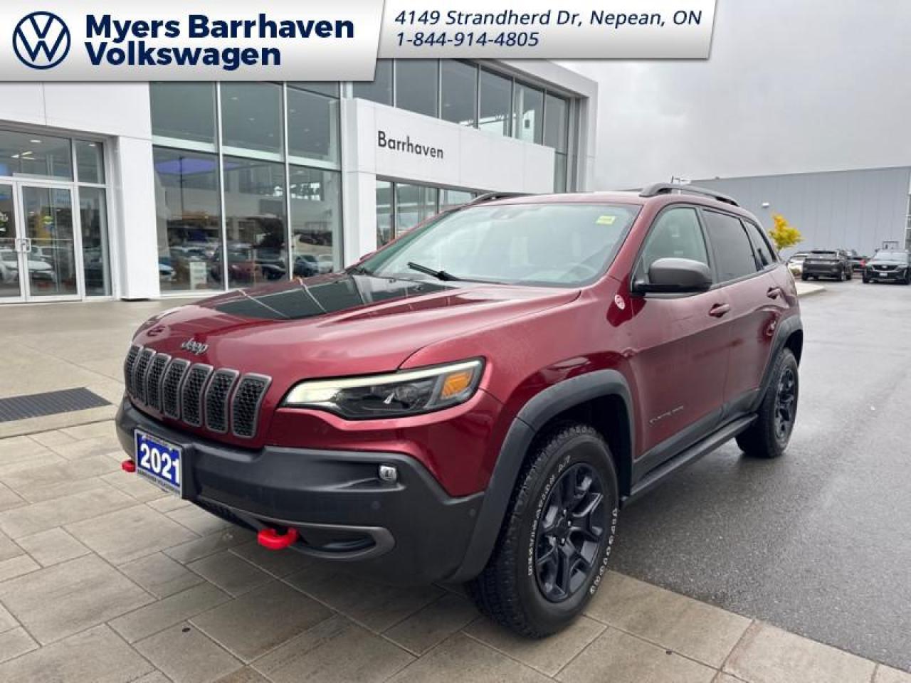 Used 2021 Jeep Cherokee Trailhawk  -  Heated Seats for sale in Nepean, ON