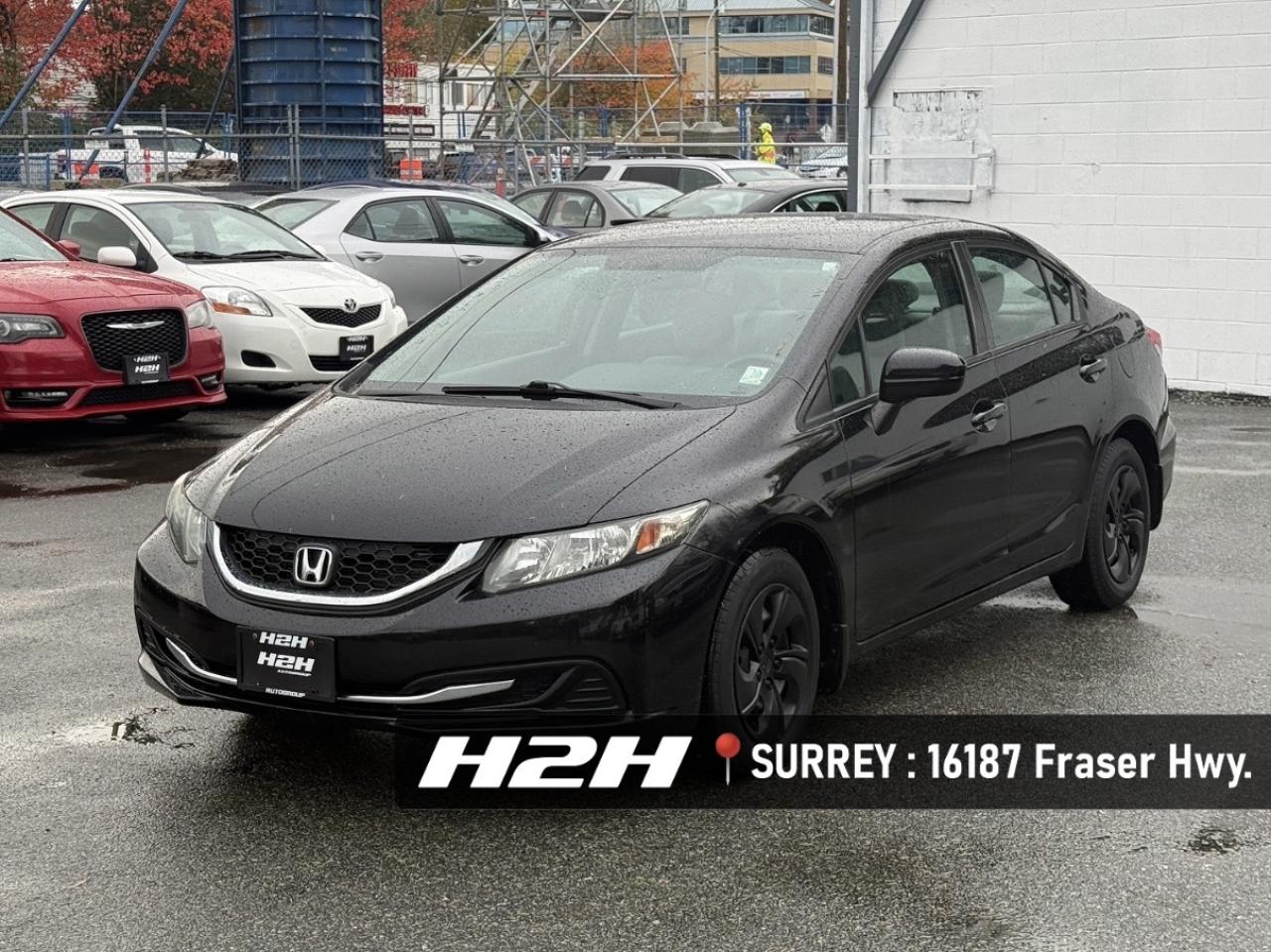 Used 2014 Honda Civic LX FINANCING AVAILABLE for sale in Surrey, BC