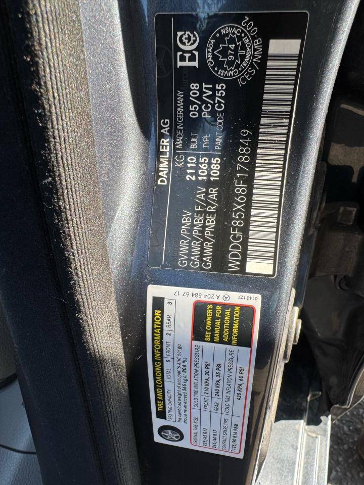 2008 Mercedes-Benz C-Class 2.5L - Photo #16