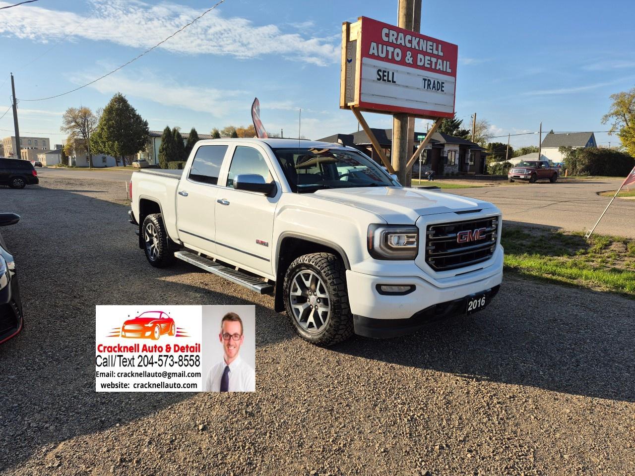 Used 2016 GMC Sierra 1500 4WD CREW CAB SHORT BOX SLT for sale in Carberry, MB