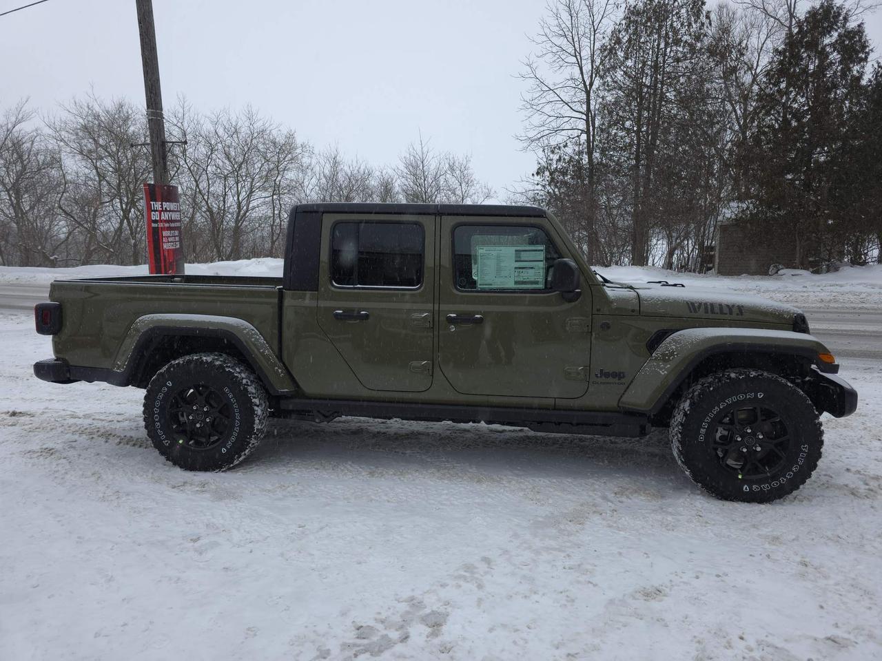 2026 Jeep Gladiator Sport S Willys Edition, Hard top, 0% Financing up to 60 Months! Photo