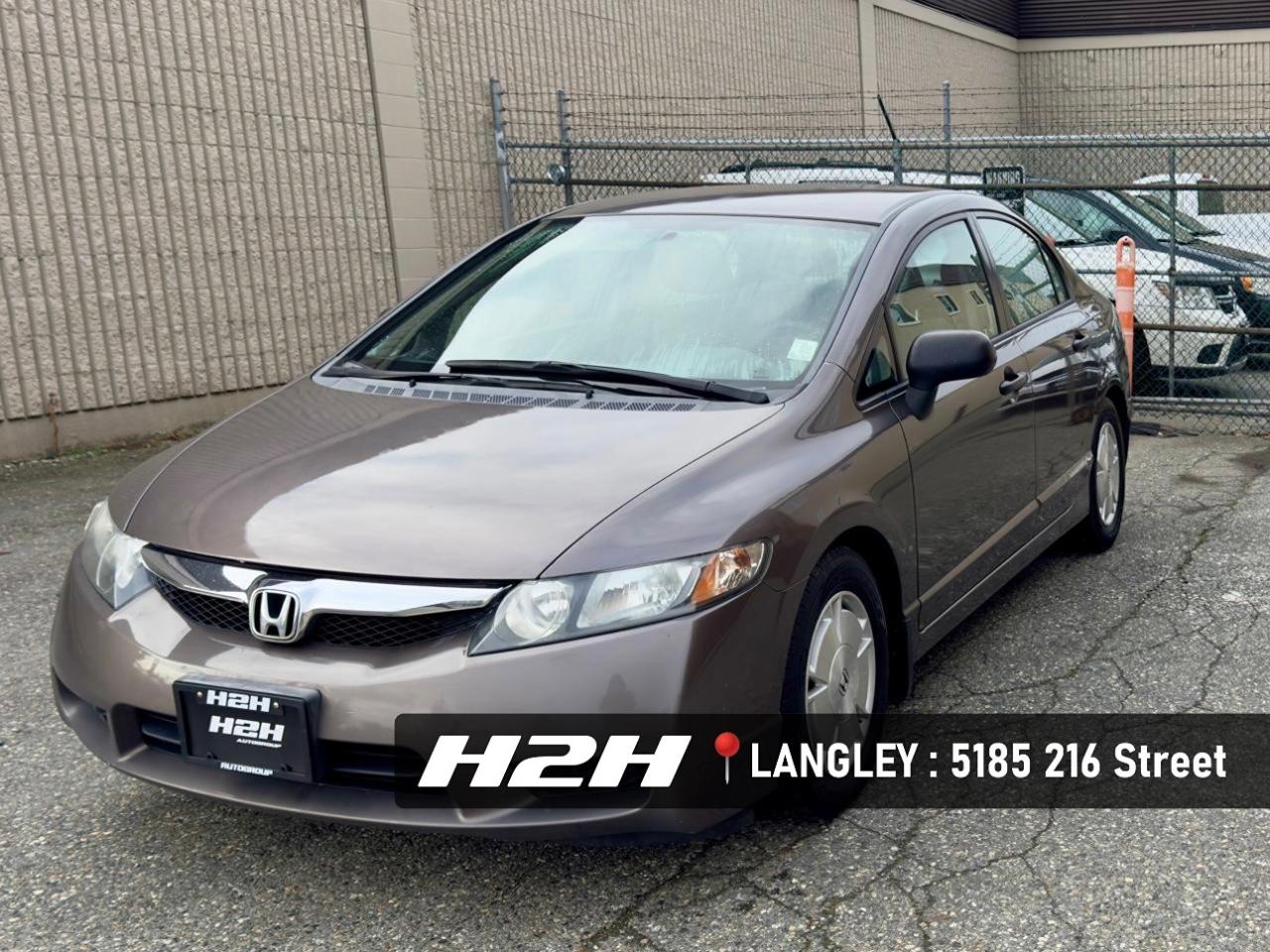 Used 2009 Honda Civic FINANCING AVAILABLE for sale in Langley, BC