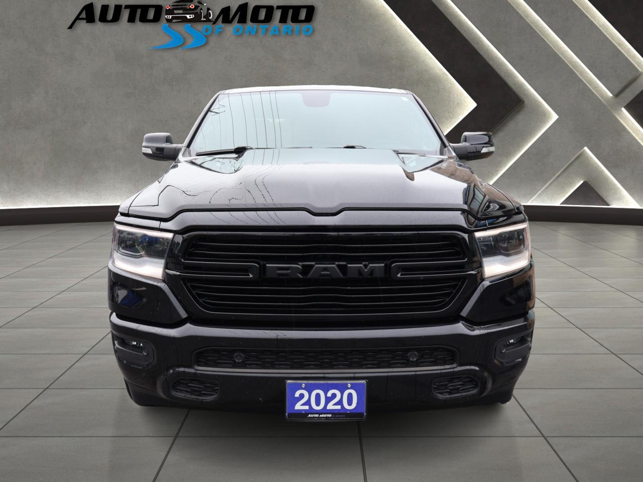 2020 RAM 1500 SPORT HEMI 4WD CERTIFIED *DODGE MAINTAIN* CAMERA NAV BLUETOOTH LEATHER HEATED SEATS SUNROOF CRUISE ALLOYS - Photo #2