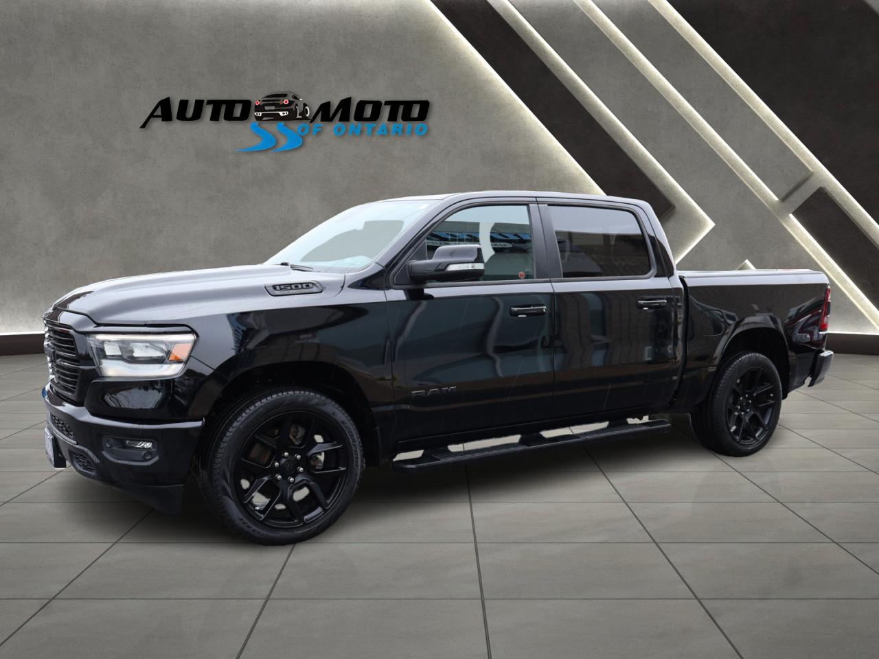 2020 RAM 1500 SPORT HEMI 4WD CERTIFIED *DODGE MAINTAIN* CAMERA NAV BLUETOOTH LEATHER HEATED SEATS SUNROOF CRUISE ALLOYS - Photo #3