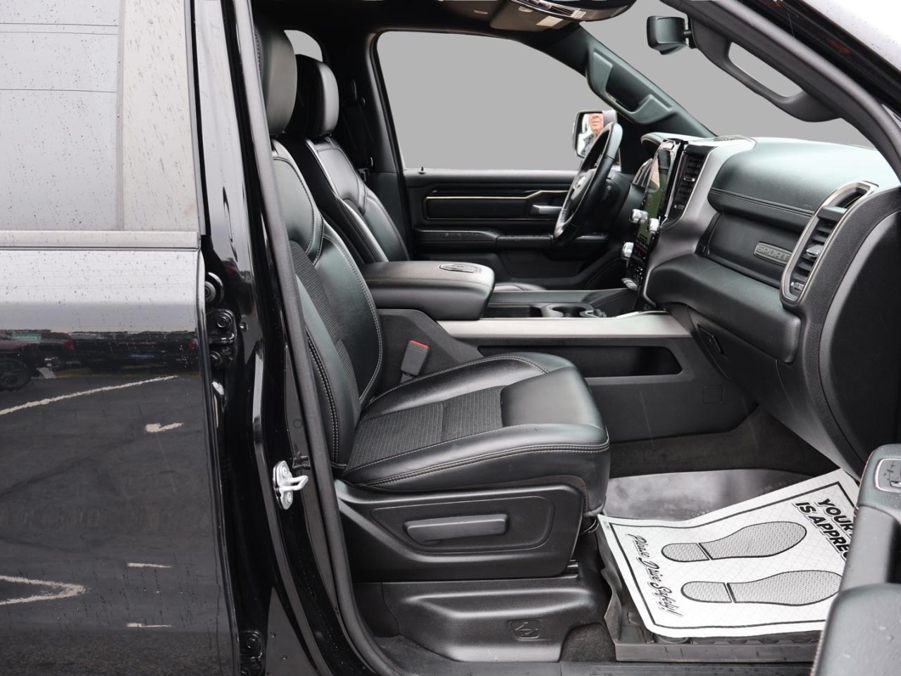2020 RAM 1500 SPORT HEMI 4WD CERTIFIED *DODGE MAINTAIN* CAMERA NAV BLUETOOTH LEATHER HEATED SEATS SUNROOF CRUISE ALLOYS - Photo #17