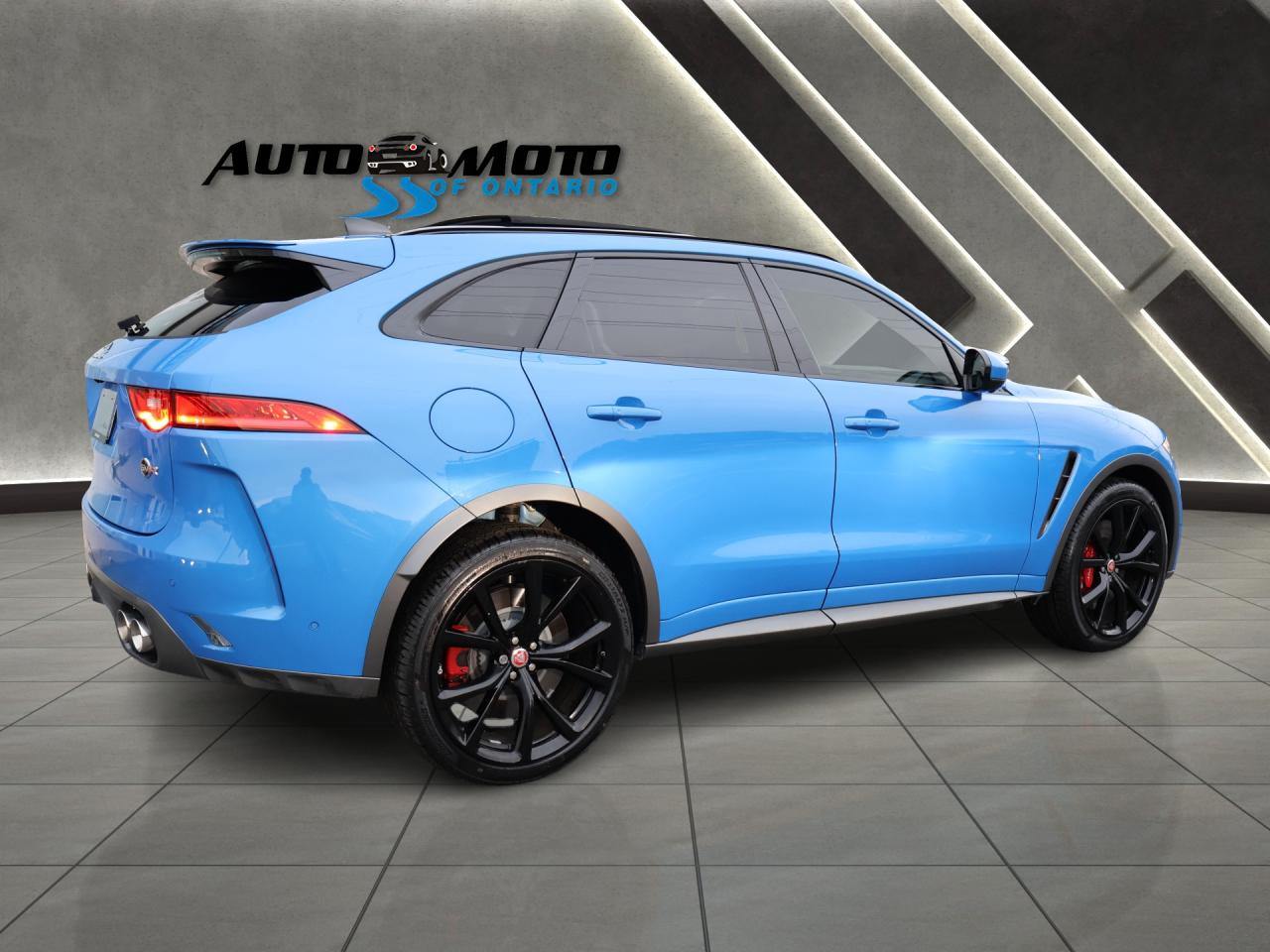 2020 Jaguar F-PACE V8 SVR AWD CERTIFIED *ACCIDENT FREE*JAGUAR MAINTAIN* CAMERA NAV BLUETOOTH LEATHER HEATED SEATS PANO ROOF CRUISE ALLOYS Photo4
