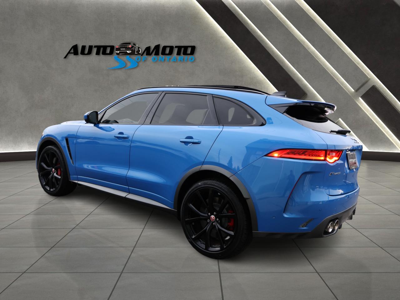 2020 Jaguar F-PACE V8 SVR AWD CERTIFIED *ACCIDENT FREE*JAGUAR MAINTAIN* CAMERA NAV BLUETOOTH LEATHER HEATED SEATS PANO ROOF CRUISE ALLOYS Photo3