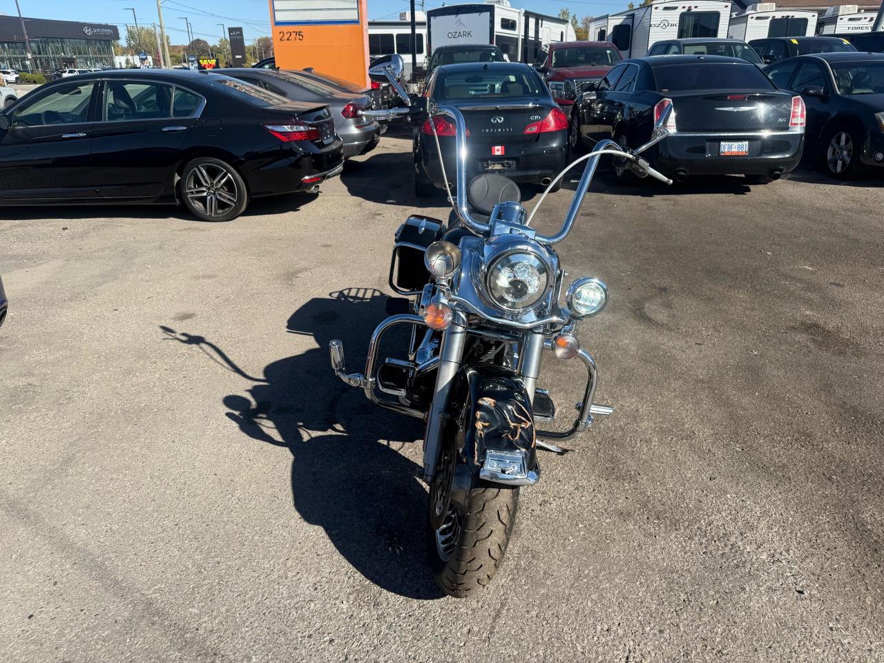 2011 Harley-Davidson ROAD KING FLHR, MANY UPGRADES, LIGHT DAMAGE, AS IS SPECIAL - Photo #8