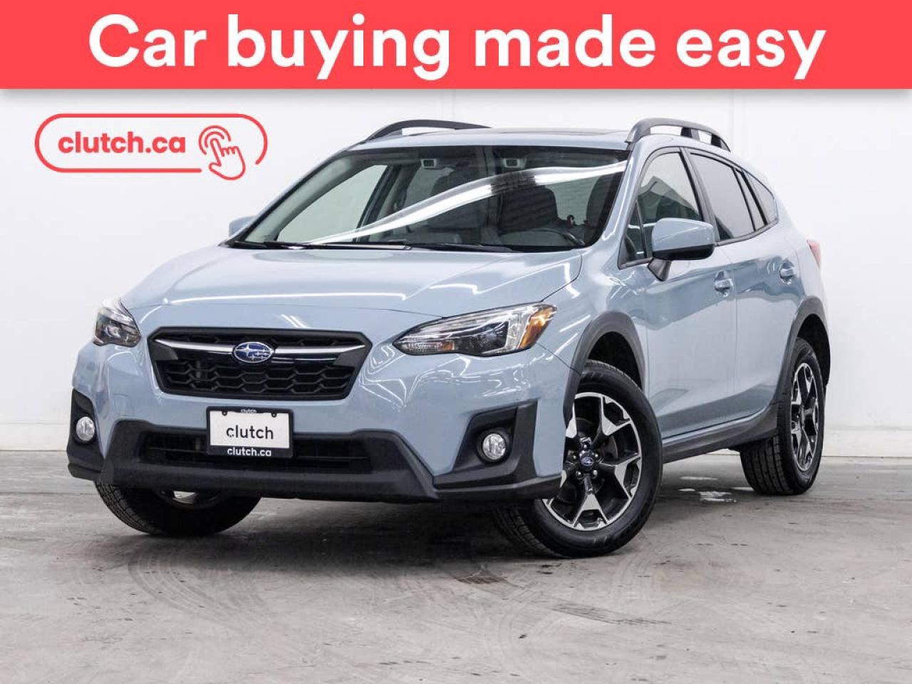 Used 2019 Subaru XV Crosstrek Sport AWD w/ Eyesight Pkg w/Apple CarPlay & Android Auto, Heated Front Seats, Backup Cam for sale in Toronto, ON