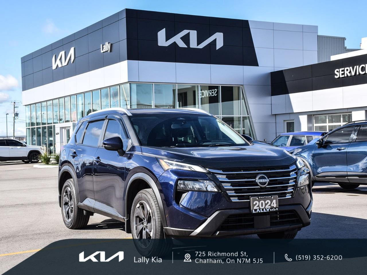 2024 Nissan Rogue SV Moonroof New Arrival | Low KMs | Clean CarFax | Roof | Heated Seats Photo