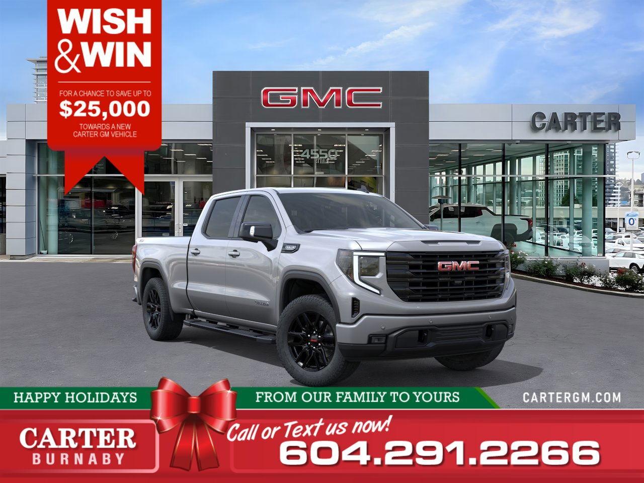 New 2026 GMC Sierra 1500 ELEVATION 4WD | WISH & WIN - SAVE UP TO $25,000! for sale in Burnaby, BC